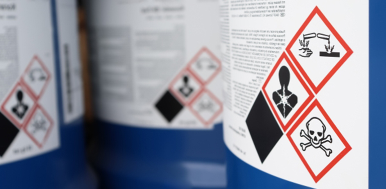 GHS standards label