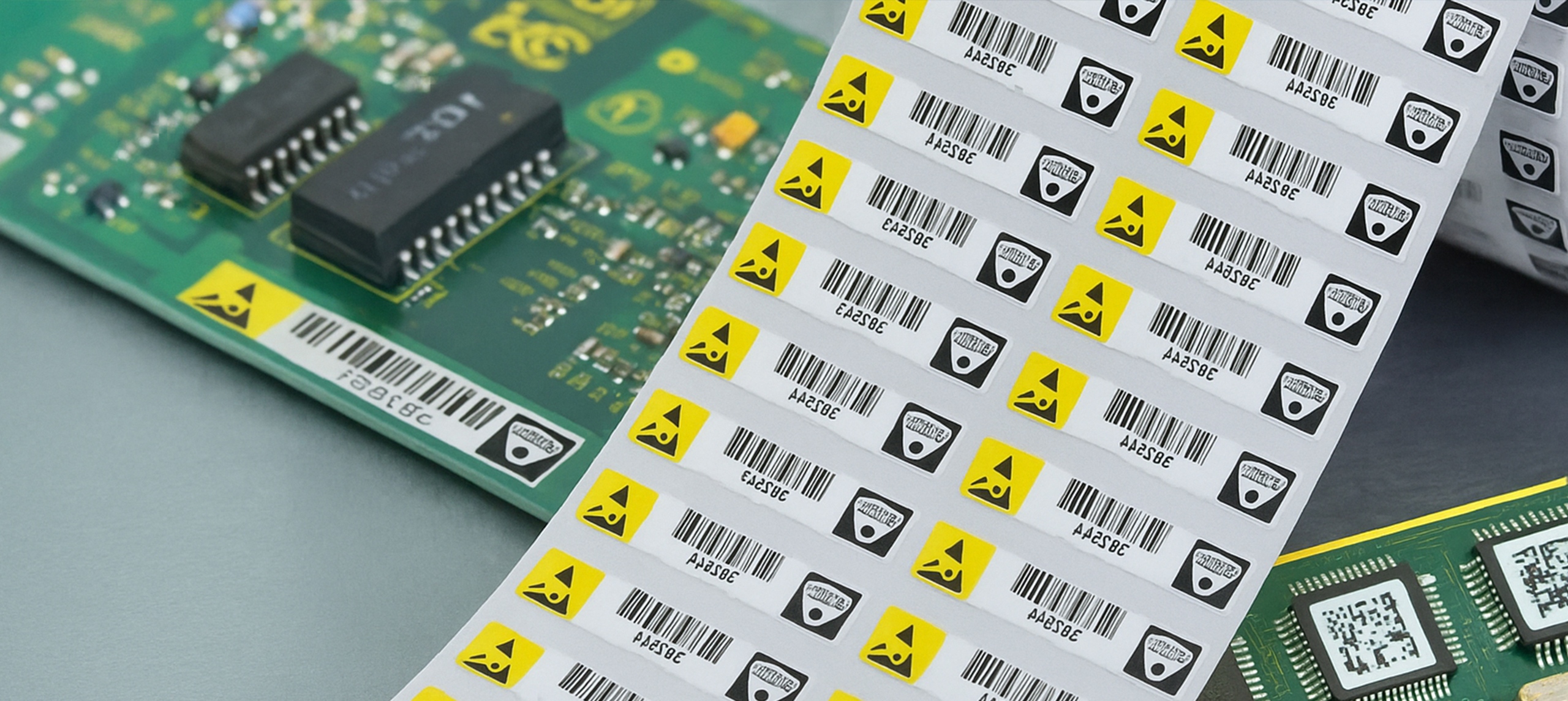 Kapton polyimide labels