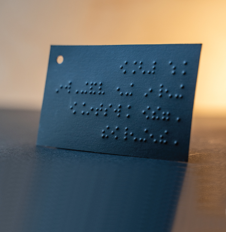 Braille Label